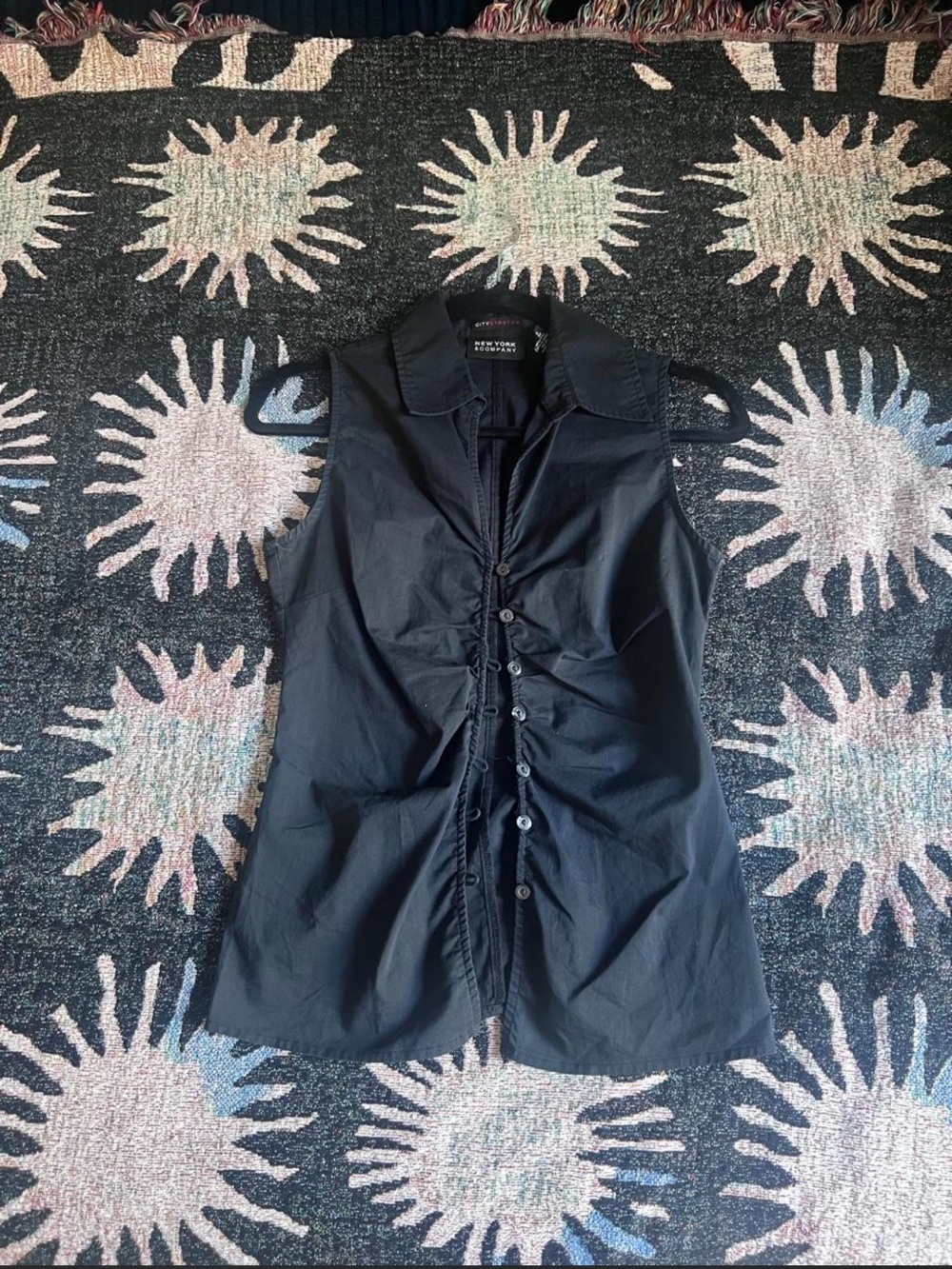 New York & Company Collared Tank